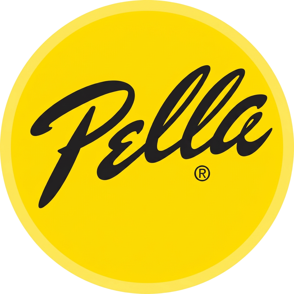 Pella authorized trade partner logo
