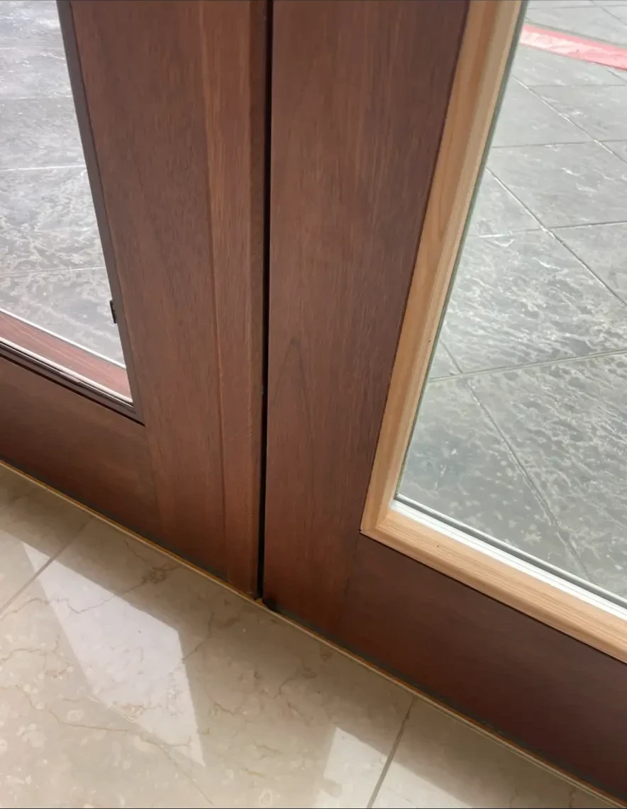 A restored window with new glazing — the same look as before.